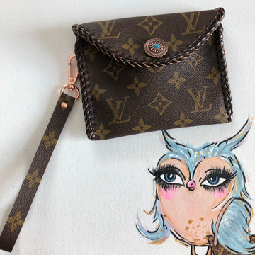 The Cardinal - Pretty in PinkVS Card Holder/Wallet/Keychain (Imperfect)