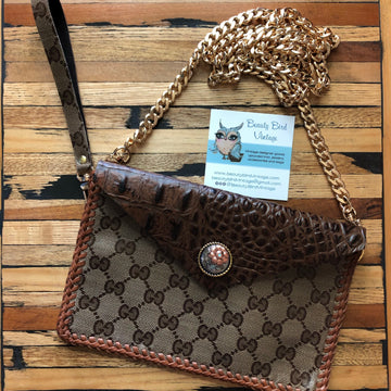 The Wren - GoldenVS Wristlet/Crossbody/Clutch Bag