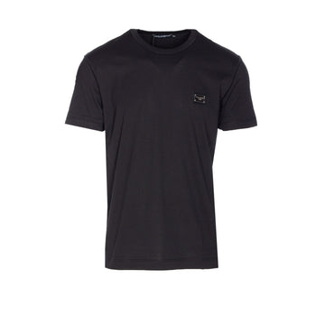Dolce&Gabbana Men Logo Plaque T-Shirt
