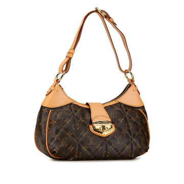 Brown Plastic Louis Vuitton Handbag