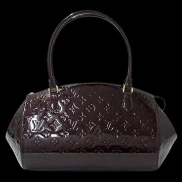 Purple Fabric Louis Vuitton Handbag