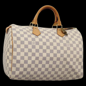 White Canvas Louis Vuitton Speedy