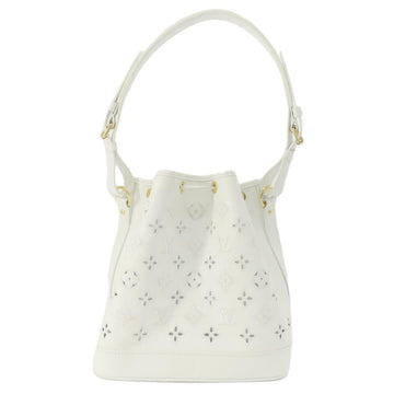 White Leather Louis Vuitton Noe