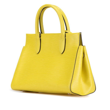 Yellow Leather Louis Vuitton Tote
