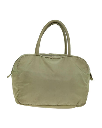 Beige Nylon Prada Handbag