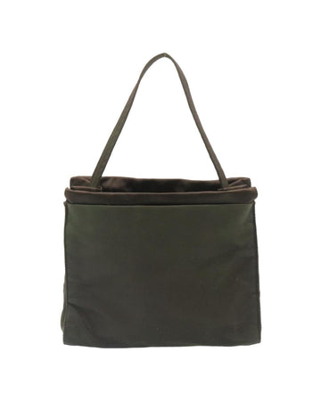 Green Nylon Prada Tote